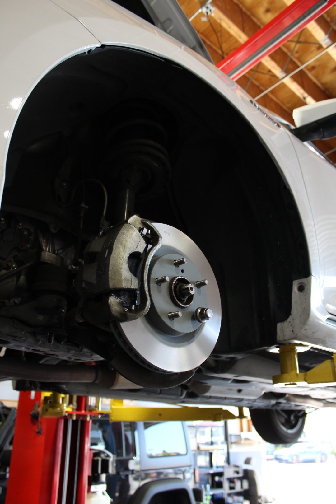 Brake rotor and caliper service at Perry's